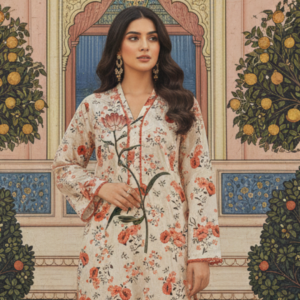 Blossom Grace – Premium Lawn 2 Piece