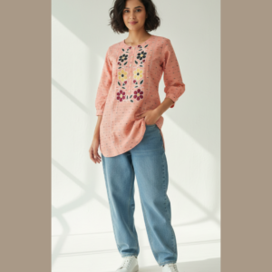 Embroidered Cotton Shirt