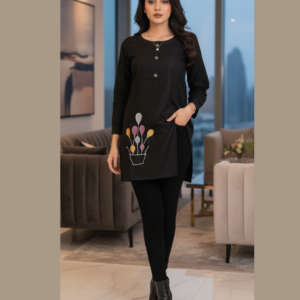 Embroidered Cotton Shirt