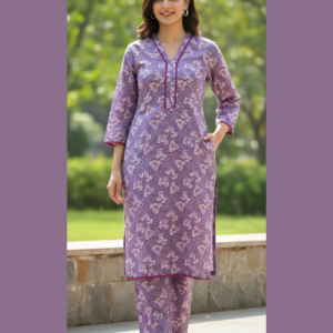 Lavender Blossom – Premium Lawn 2 Piece