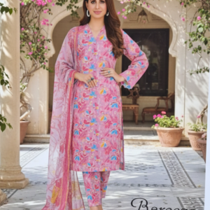 Bareeze 3-Piece Premium Lawn Suit