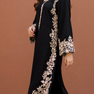 Black Lawn 2-Piece Heavy Fully Embroidered Suit – Unstitched