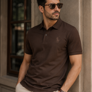 Premium Dark Brown Polo Shirt