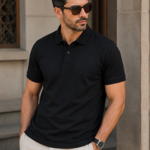 Premium Black Polo Shirt
