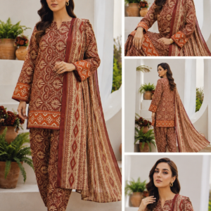 ALEENA'S 3-Piece Unstitched Lawn Suit