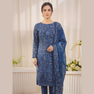 Motifz 3-Piece Unstitched Lawn Suit – Premium Printed Collection